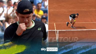 Bergs hits back at Nadal with INCREDIBLE reaction volley