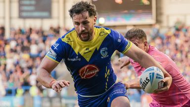 Toby King grabbed two first-half tries to set up a win for Warrington