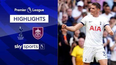 Spurs come from behind to send Burnley down