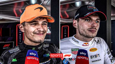 Verstappen: I couldn't afford any mistakes | Norris: I pushed as much as I could