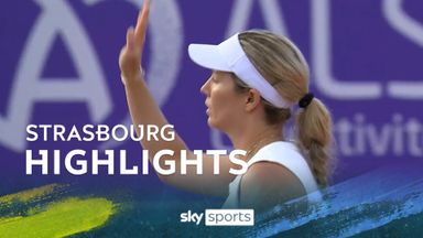 Collins storms through to final in Strasbourg