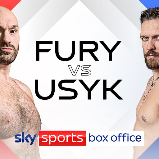 Book Fury vs Usyk on Sky Sports Box Office