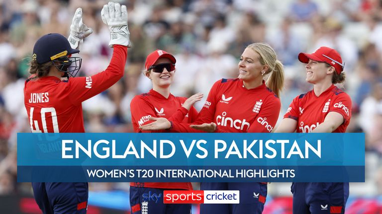 England's Sarah Glenn is congratulated during the first women's IT20 match at Edgbaston, Birmingham. Picture date: Saturday May 11, 2024.