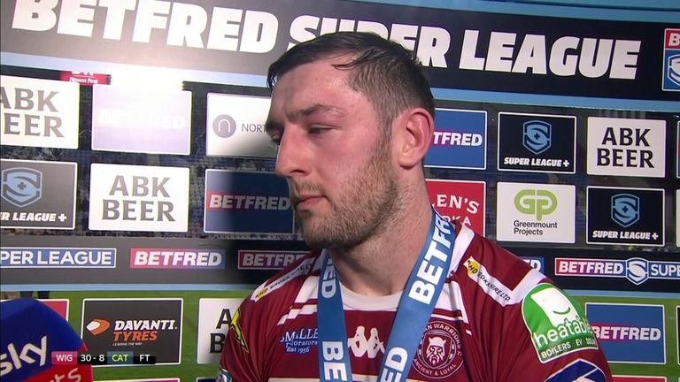 Wigan Warriors' Jake Wardle says that his head coach Matt Peet will be proud of the team's effort after bouncing back from their loss to Hull KR.