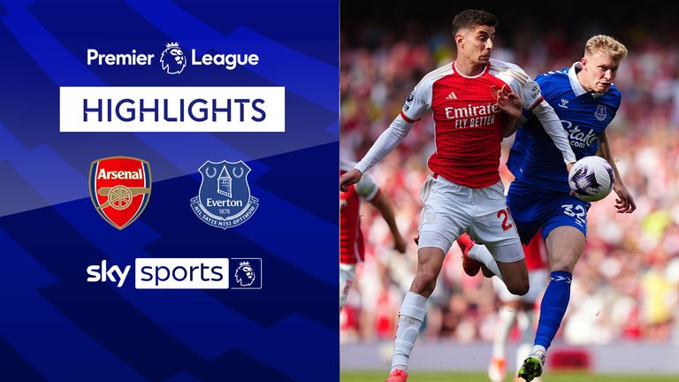 Arsenal vs Everton highlights