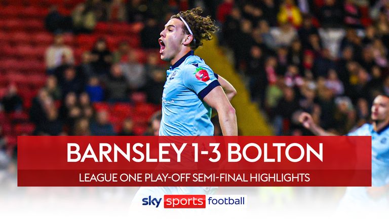 Charles hits double as Bolton pick up valuable first-leg win at Barnsley