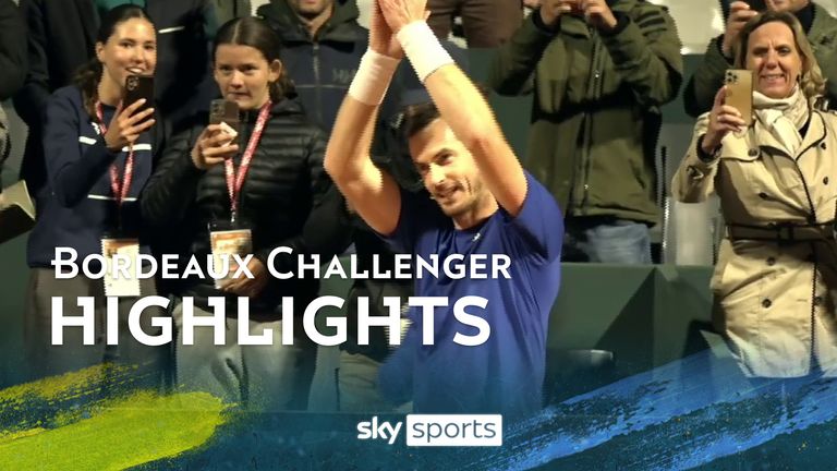 Andy Murray vs Kyrian Jacquet | Bordeaux Challenger highlights