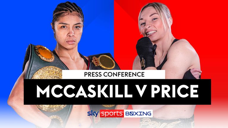 The final press conference ahead of this weekend's fight between Jessica McCaskill and Lauren Price.