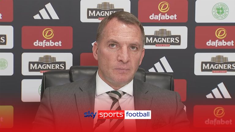 Celtic manager Brendan Rodgers responded to criticism earlier in the season that he was going through the motions after his win over Rangers.