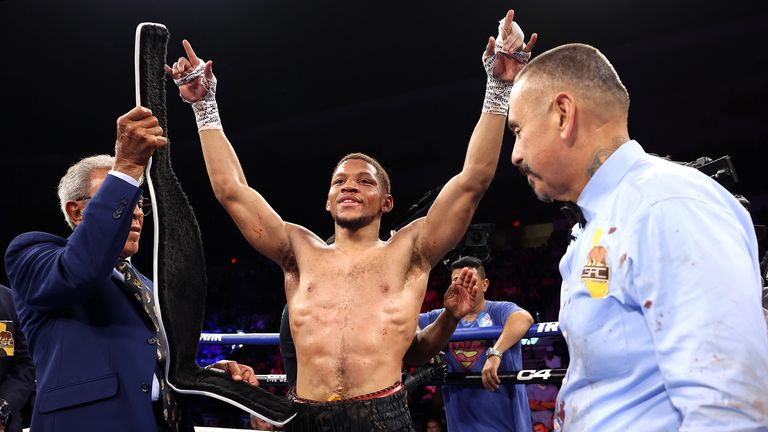 Brian Norman Jr. secured the WBO Interim welterweight world title with a 10th-round knockout 