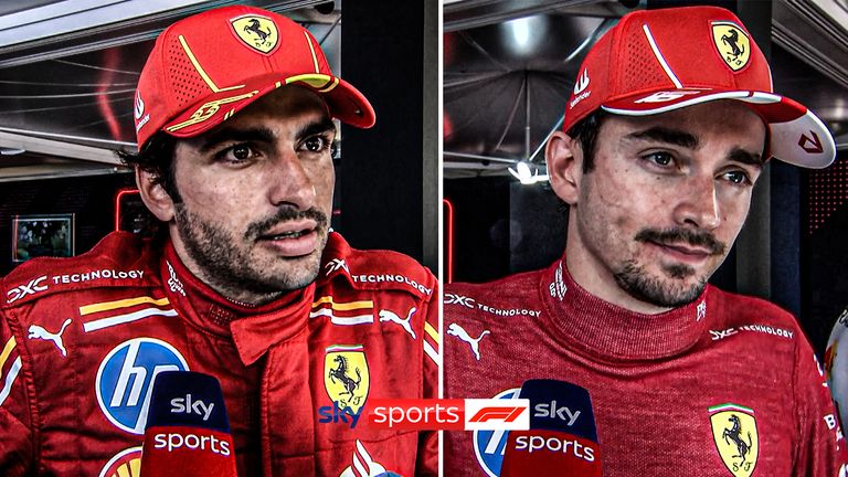 Charles Leclerc felt more optimistic about the car's performance over the weekend, while Carlos Sainz wasn't happy with the pace as he placed fifth at the Emilia-Romagna Grand Prix.