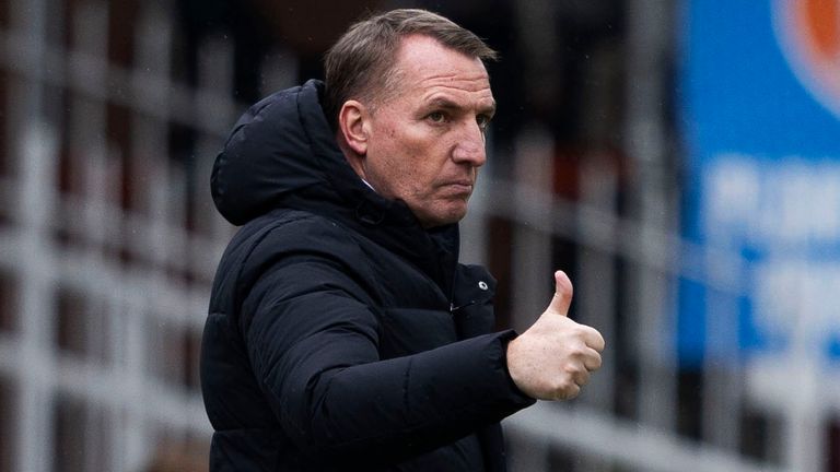 Celtic are three points clear of Rangers with four games to go