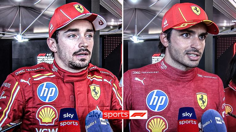 Charles Leclerc says he was disappointed with their results in qualifying while Carlos Sainz felt the new Ferrari upgrades do not match the track in Imola.