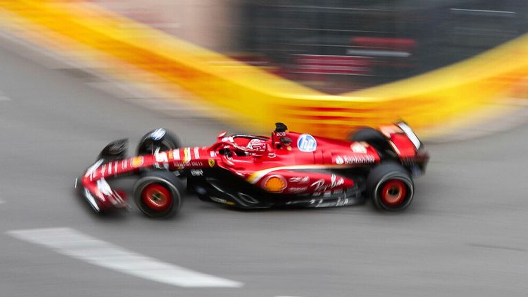#16 Charles Leclerc (MCO, Scuderia Ferrari HP), F1 Grand Prix of Monaco at Circuit de Monaco on May 24, 2024 in Monte-Carlo, Monaco. (Photo by HOCH ZWEI) Photo by: HOCH ZWEI/picture-alliance/dpa/AP Images