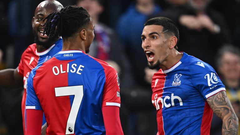 Crystal Palace 4-0 Man Utd: Erik ten Hag's side humiliated as Michael Olise  inspires hosts to rout | Football News | Sky Sports