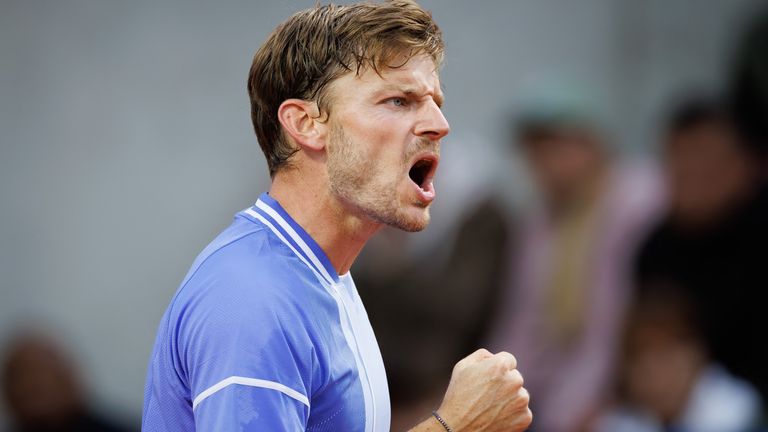 David Goffin at French Open (Getty Images)