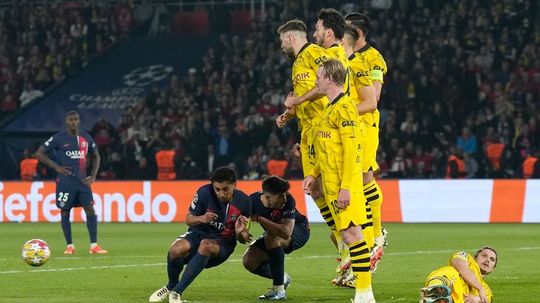 El Dortmund no se movería en París