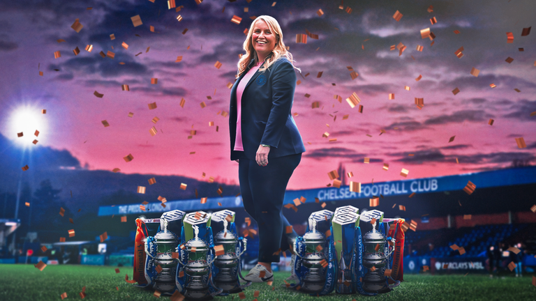 Chelsea were crowned WSL champions for the fifth year running in 2023-24