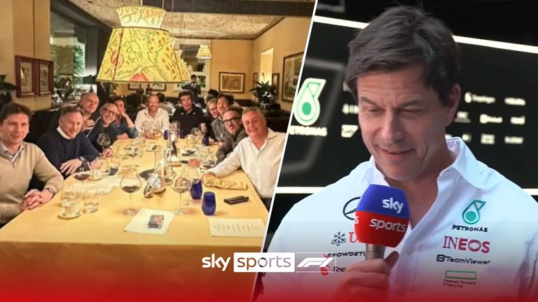 Wolff shares insight into team principal dinner