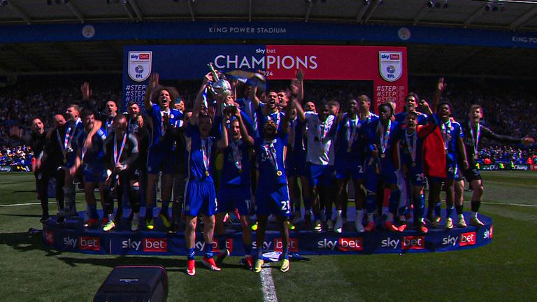 Leicester crowned champions and head straight back to Premier League!