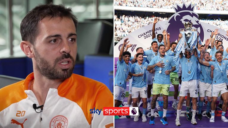 Bernardo Silva reflects after Manchester City became the first team ever to win the English top-flight title four times in a row, insisting he and his team-mates can never relax.