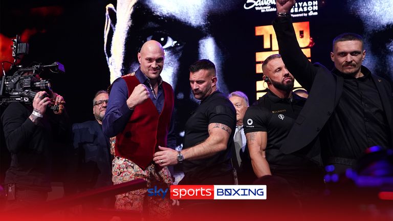 Fury vs Usyk: Usyk 'sacrifices will drive him on' | Fury 'doesn't want to give 1% away' 