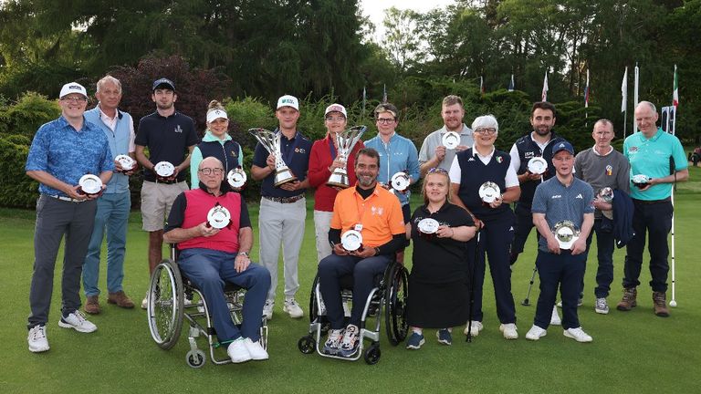 All of the sport class winners at The G4D Open at Woburn.