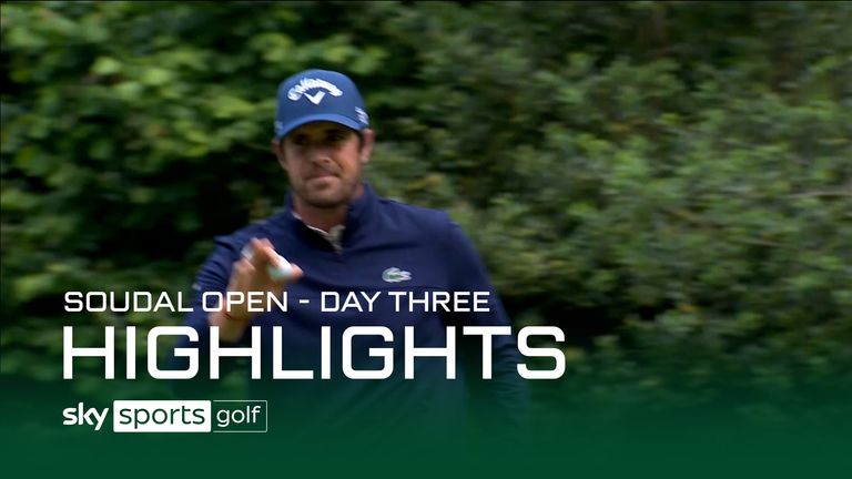 Highlights of day three of the Soudal Open at the Rinkven International Golf Club.