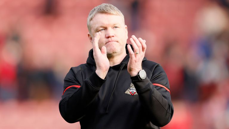 Grant McCann was impressed by his Doncaster side