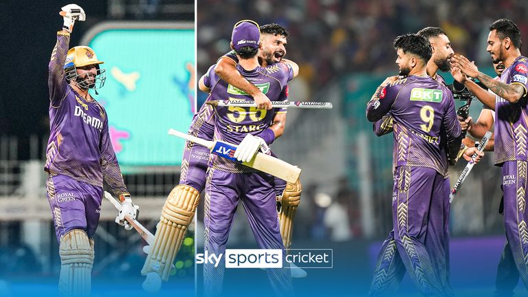 The Kolkata Knight Riders dominate the IPL final and defeat Sunrisers Hyderabad by 8 wickets.