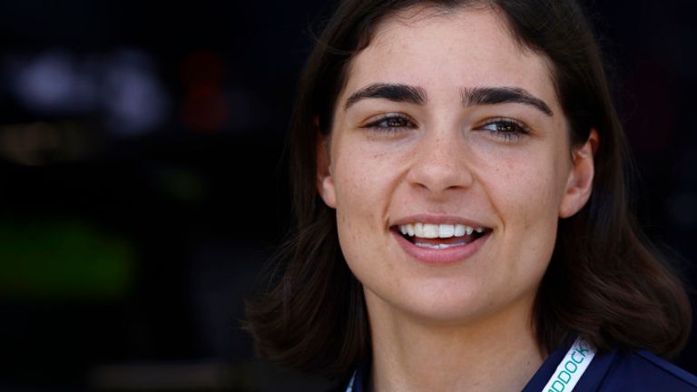 MIAMI INTERNATIONAL AUTODROME, UNITED STATES OF AMERICA - MAY 02: Jamie Chadwick, F1 Academy Adviser, Williams Racing during the Miami GP at Miami International Autodrome on Thursday May 02, 2024 in Miami, United States of America. (Photo by Sam Bloxham / LAT Images)
