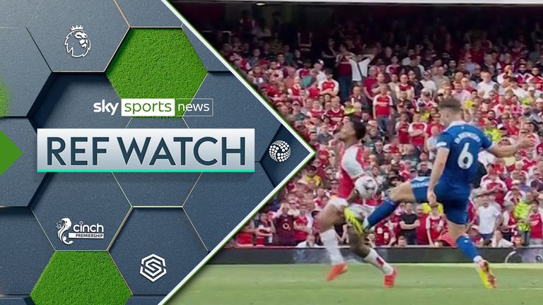 The Ref Watch team have their say on Kai Havertz&#39;s winner against Everton and whether it should have counted following a possible handball from Gabriel Jesus in the build-up.