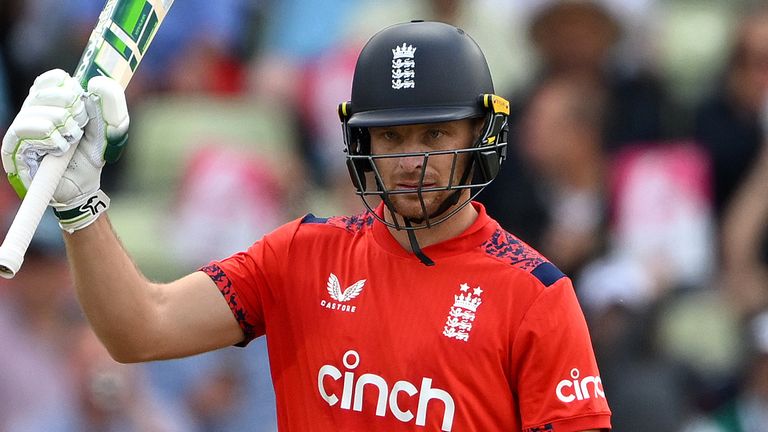 Jos Buttler hits fifty in the second T2O international between England and Pakistan