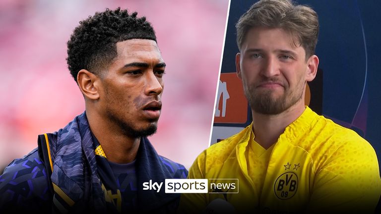 Borussia Dortmund goalkeeper Gregor Kobel is unfazed about playing former teammate Jude Bellingham and Real Madrid in the Champions League final.