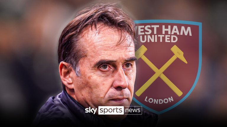 West Ham have announced the appointment of Julen Lopetegui as their new head coach