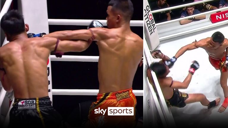 'Crumbles to the mat!' |Huge right-hook debut KO in ONE Championship!