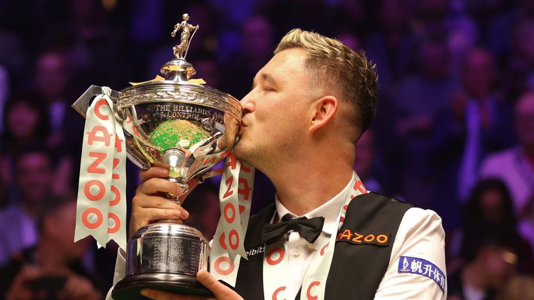 Kyren Wilson beat Jak Jones to win the World Snooker Championship final at the Crucible