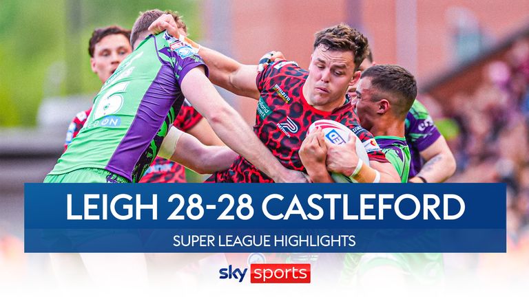 Leigh 28-28 Castleford | Super League highlights