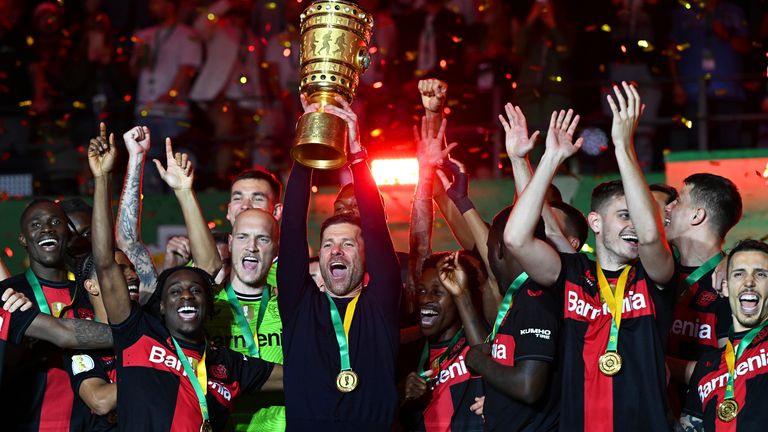 Leverkusen clinch German Cup for first ever domestic double