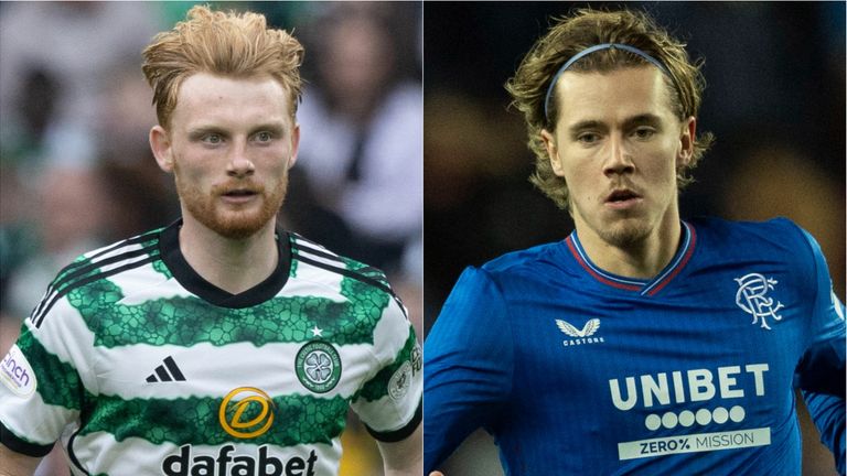 Liam Scales and Todd Cantwell feature in the Old Firm combined XI