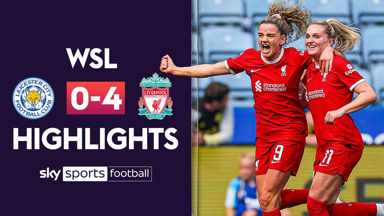 Leicester 0-4 Liverpool | WSL Highlights