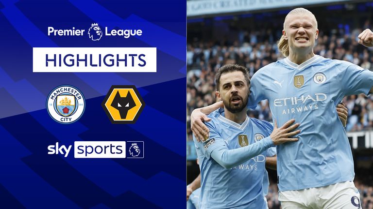Manchester City vs Wolves highlights