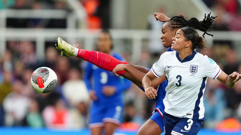Marie-Antoinette Katoto scored France's winner after a corner was only half-cleared