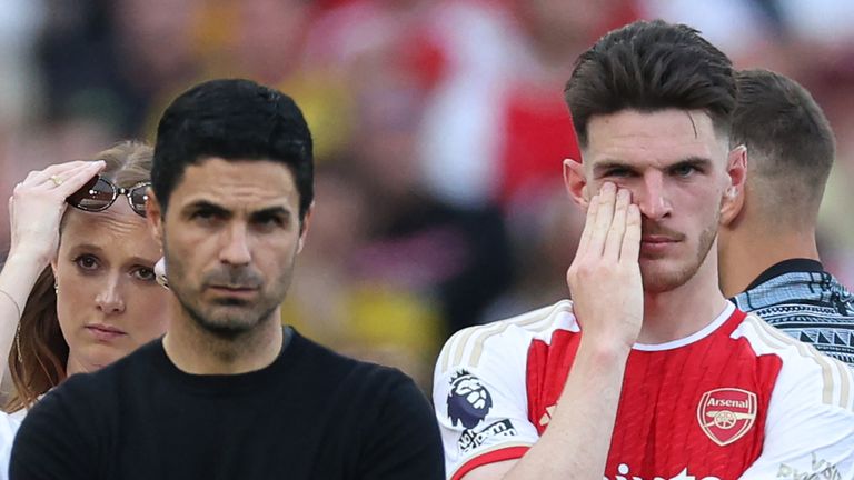 Mikel Arteta issued a defiant speech after Arsenal narrowly missed out on their first Premier League title in 20 years