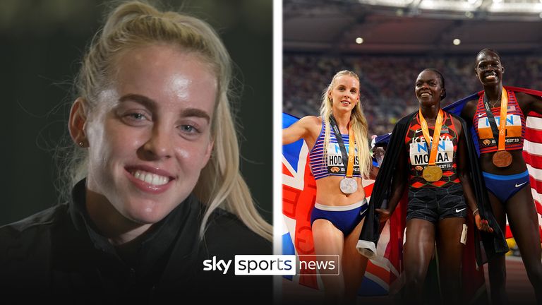 Keely Hodgkinson believes her 800m rivalry with Athing Mu and Mary Moraa is 'great' for the sport and wants to show that she can come out on top against them at the Olympics.