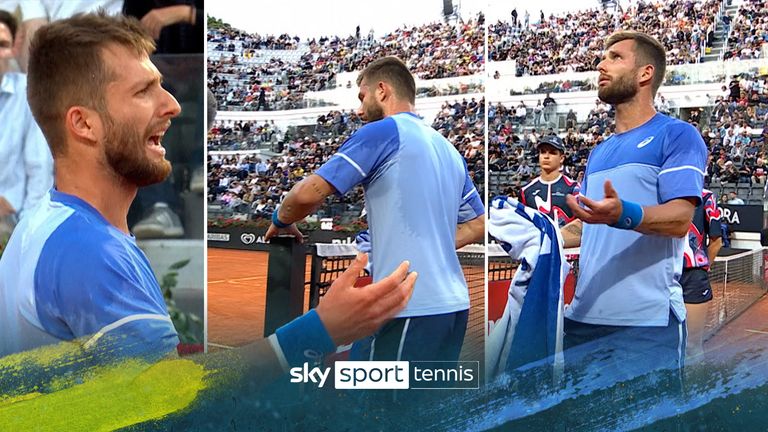 Open d'Italia: Novak Djokovic ha subito un duro colpo dopo essere passato al terzo turno dopo Corentin Moutet |  Notizie sul tennis