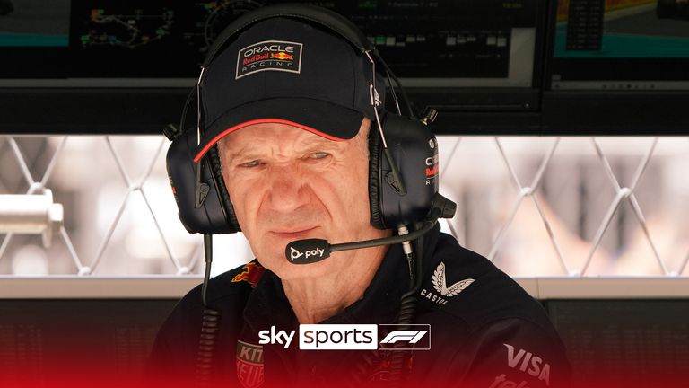 Adrian Newey, chief technical officer of Red Bull, looks on during practice ahead of the Formula One Miami Grand Prix at the Miami International Speedway on Friday, May 3, 2024, in Miami Gardens, Florida.  Newey will leave the organization early in 2025.