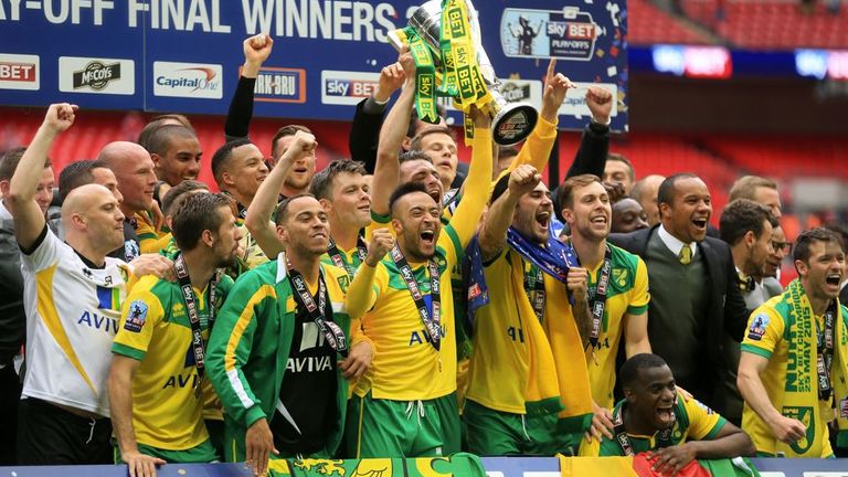 Norwich City won their last play-off campaign in 2015