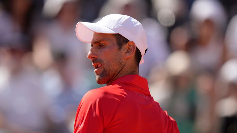 Serbia's Novak Djokovic is yet to win a tournament this season 