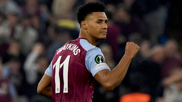 Ollie Watkins pulled one back for Villa just before half-time